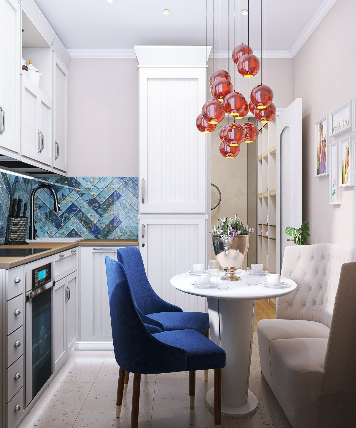 Однокомнатная квартира для пары с внуками