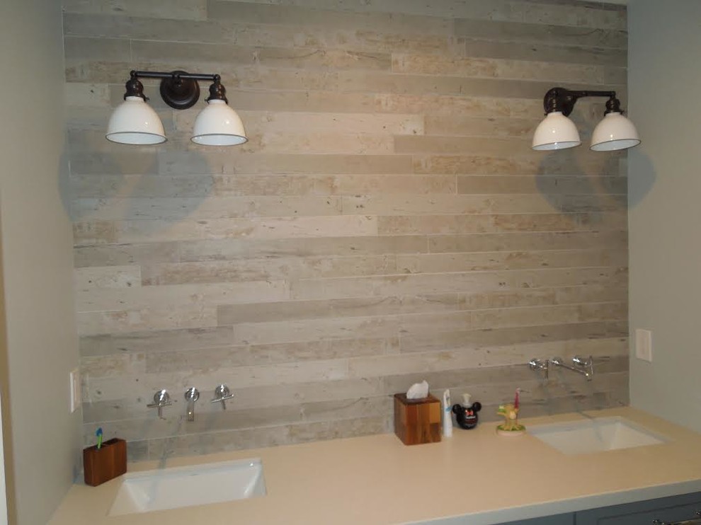 Bathroom - transitional bathroom idea in San Diego