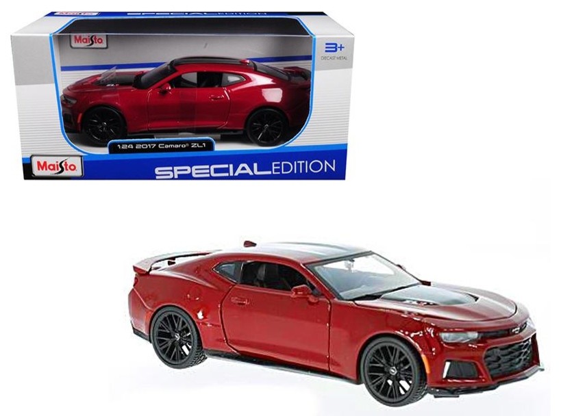 2010 Chevrolet Camaro SS RS Maisto  Diecast 1:24 Scale Red Wine FREE SHIPPING