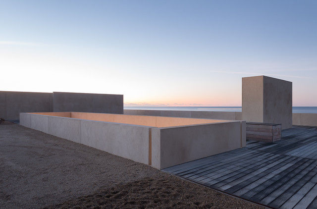 Beachview moderno-fachada