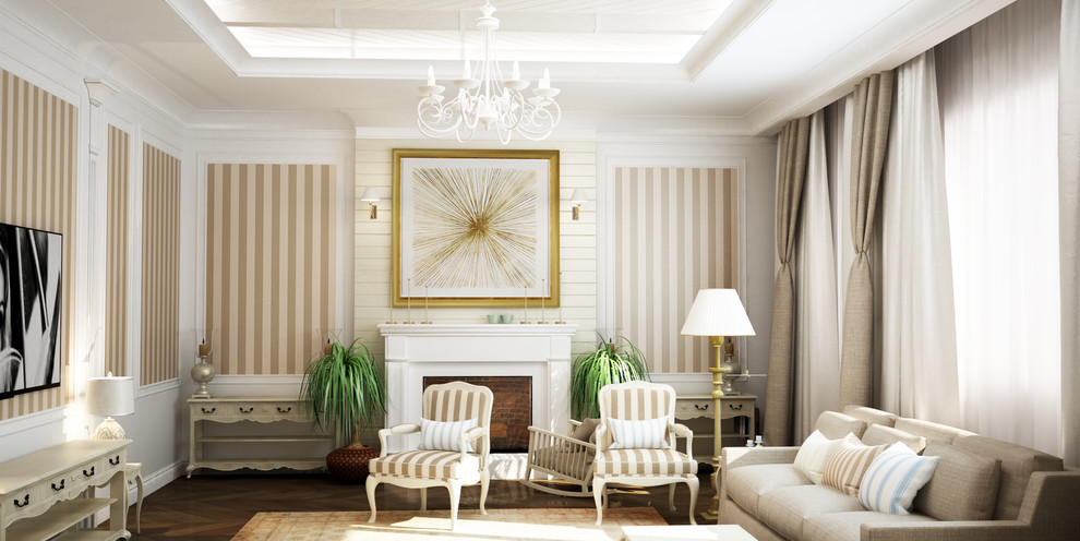 Гостиная в классическом стиле