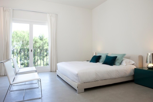 Formentera, Mallorca contemporary-sovrum