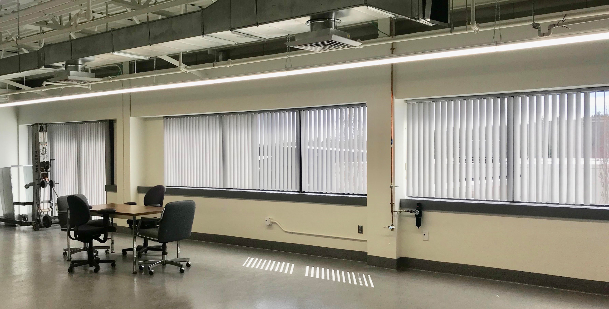 Manufacturing Facility Blinds & Screen Shades