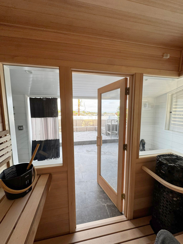 Sauna Addition on Patio