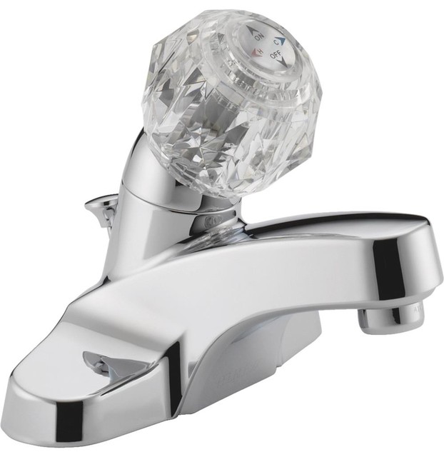 Delta Faucet 1Handle Chrome Lavatory Faucet With Popup, P188621LF