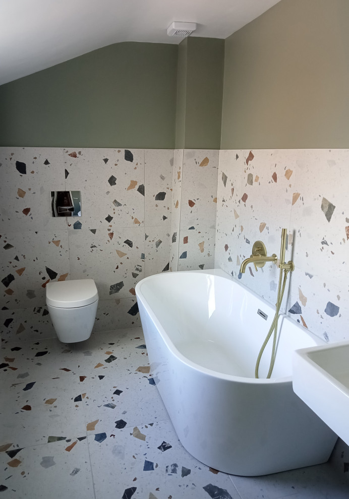 This is an example of a contemporary bathroom in Other.