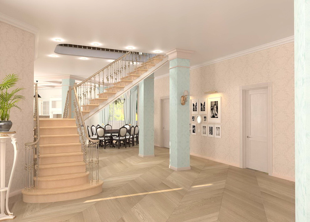 Дизайн-проект 2-х этажного коттеджа