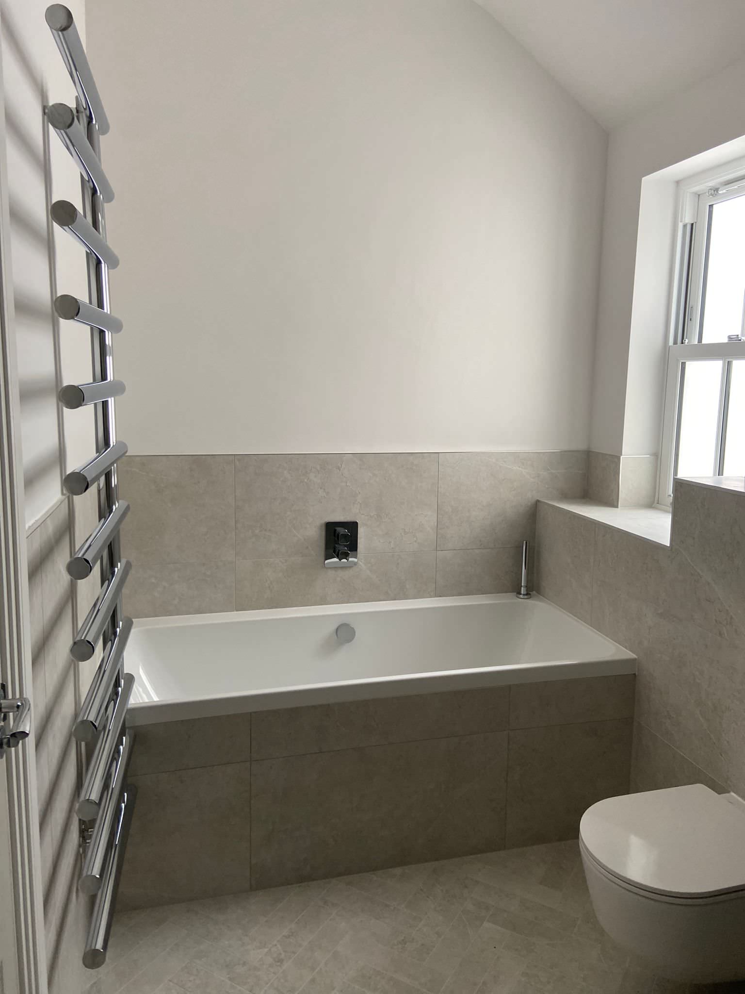 Four Luxury Bathrooms and a Cloakroom for Zafiro Homes LTD