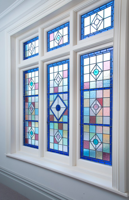 Stained Glass Window victorian-hall