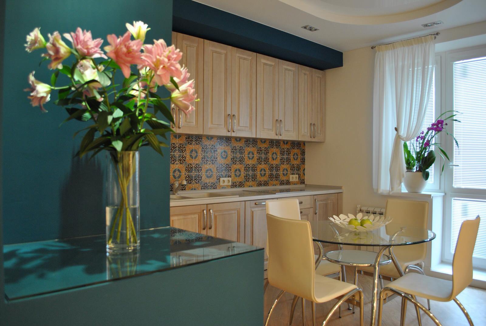 Все оттенки майолики. Проект на РенТв в передаче "Чистая работа"