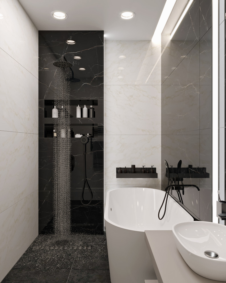 Дизайн проект для квартиры с 3-ех метровым потолком