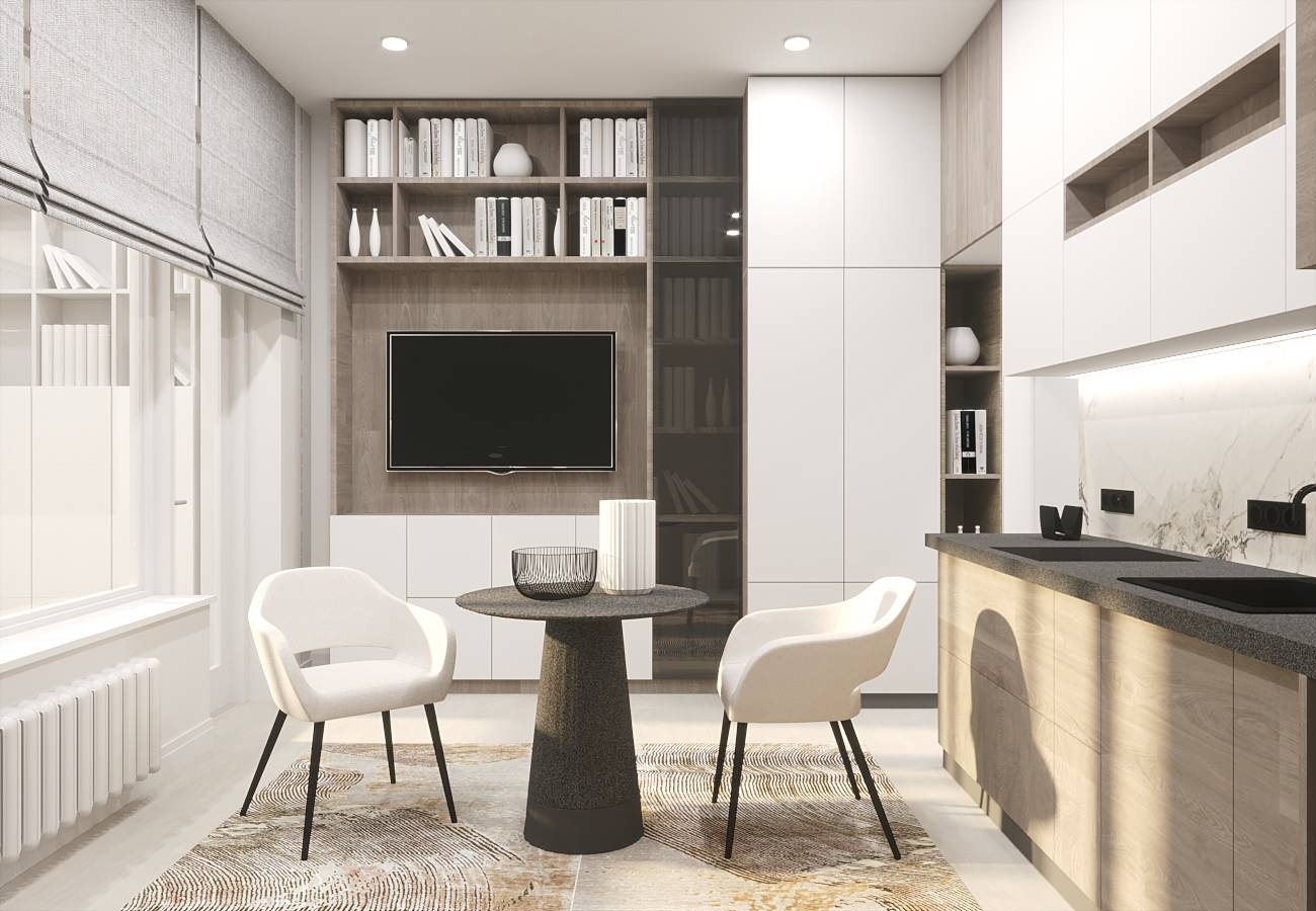 Квартира-студия в Воронеже