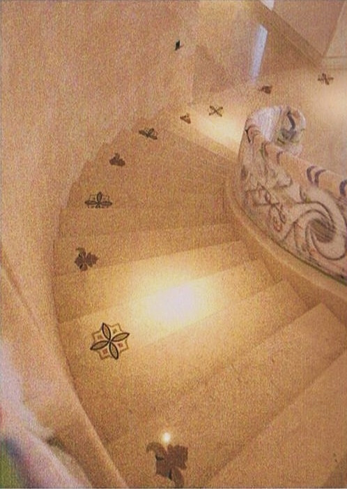 Inspiration for a transitional staircase remodel in Phoenix