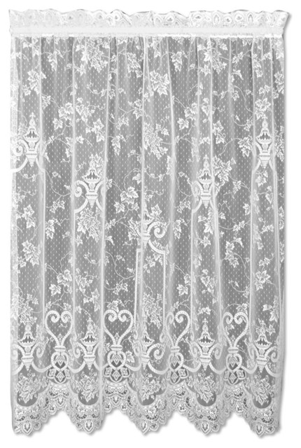 English Ivy Panel Traditional Curtains By Heritage Lace