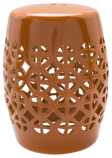 Bright Orange Stool - Stools Item