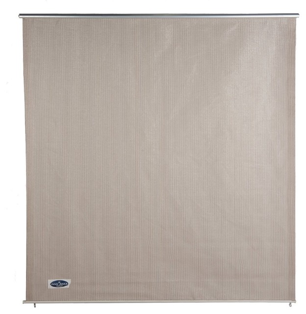 6'x6' Window Sun Shade Sail With Installation Hardware Kit