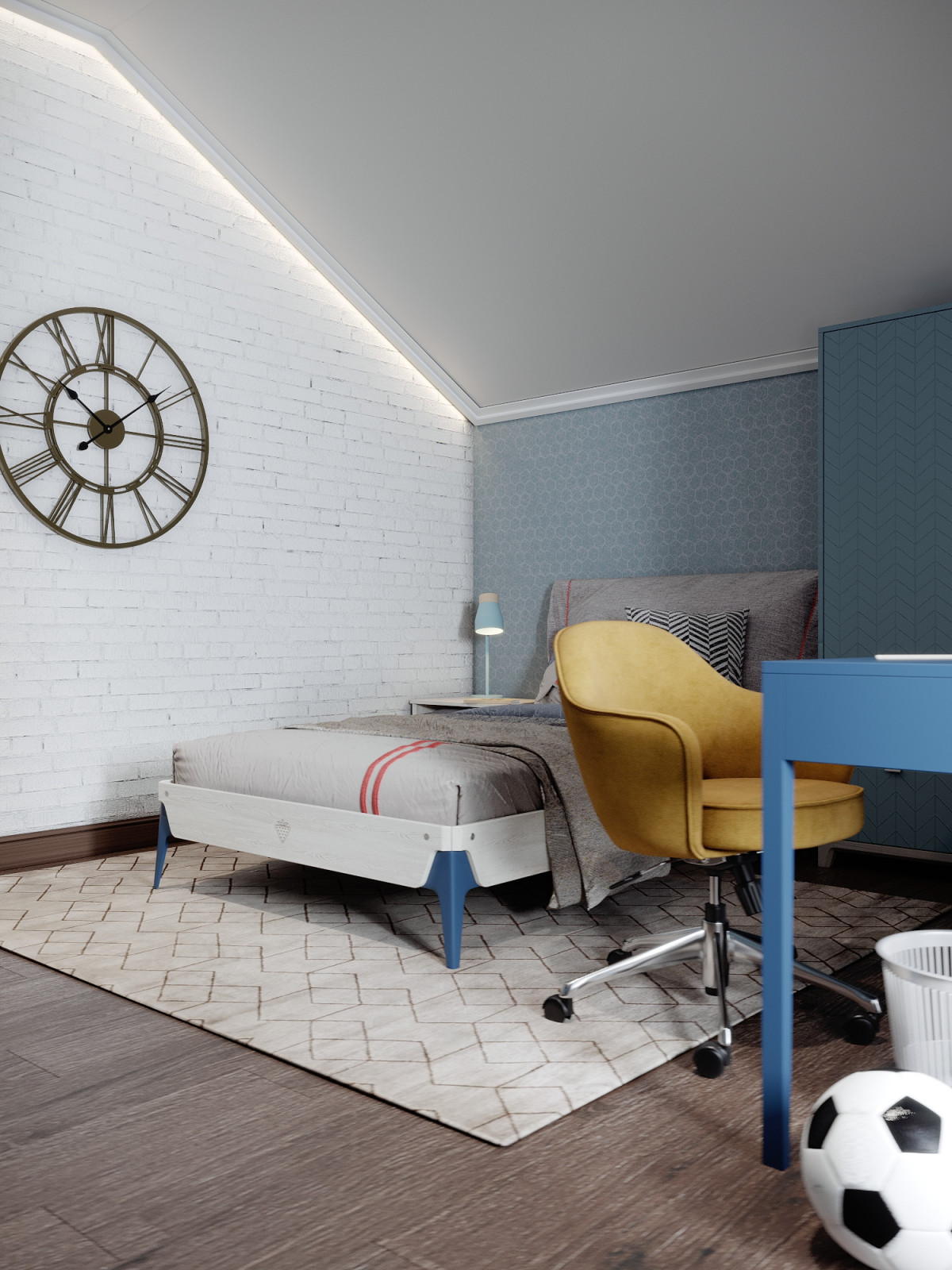 Детская для мальчика, 14,5 кв.м