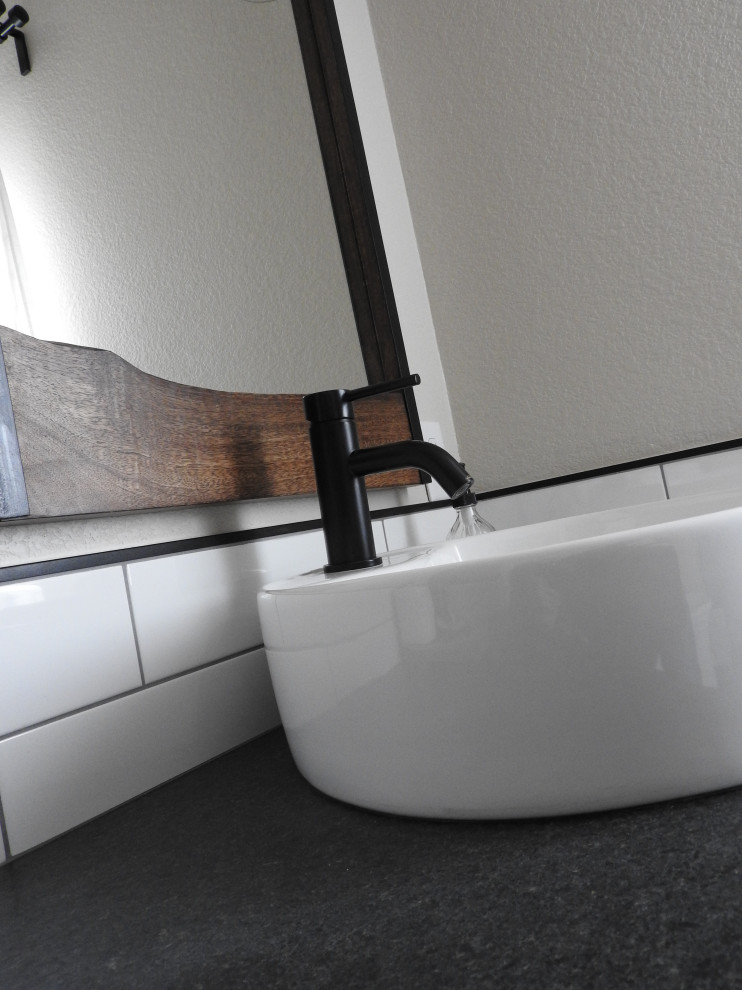 Inspiration for a transitional home design remodel in Denver