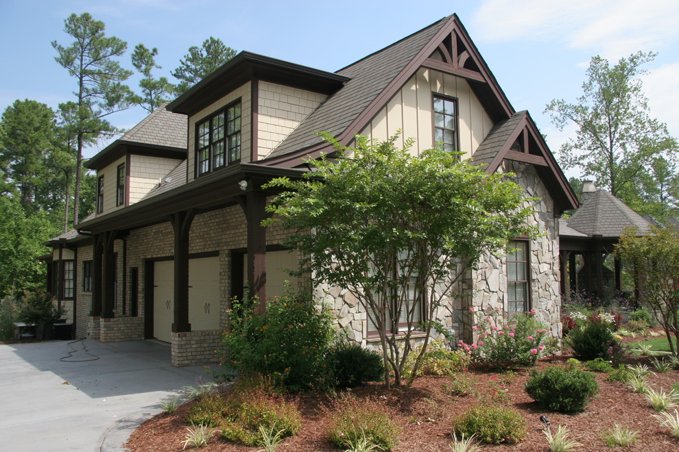 Gable End Details Rustic Raleigh by Southern Woodcraft & Design