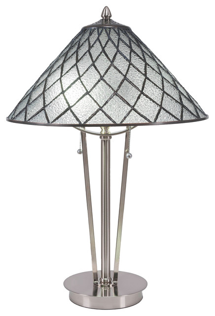 table lamps brushed nickel finish