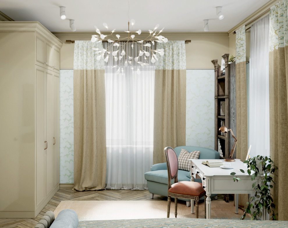 Загородный дом в оливковых тонах