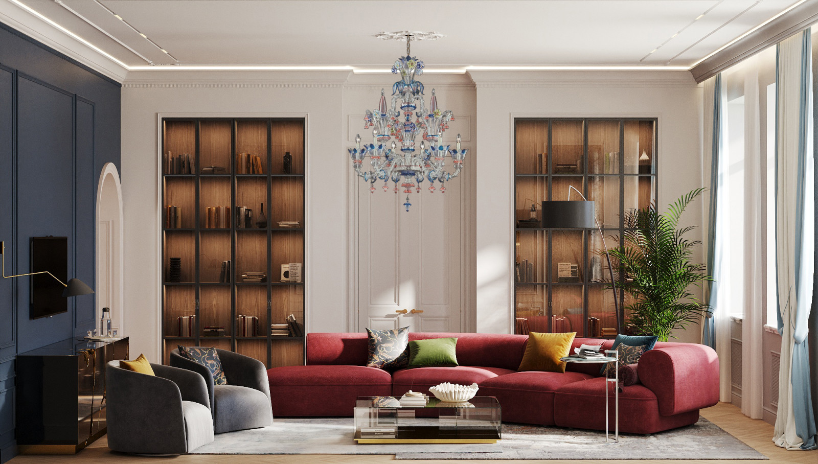 Двухэтажная квартира в центре Петербурга