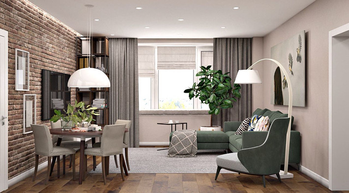 Квартира в современном стиле