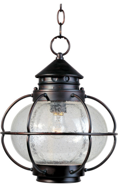 Maxim Lighting 30506CDOI Portsmouth - One Light Outdoor Hanging Lantern