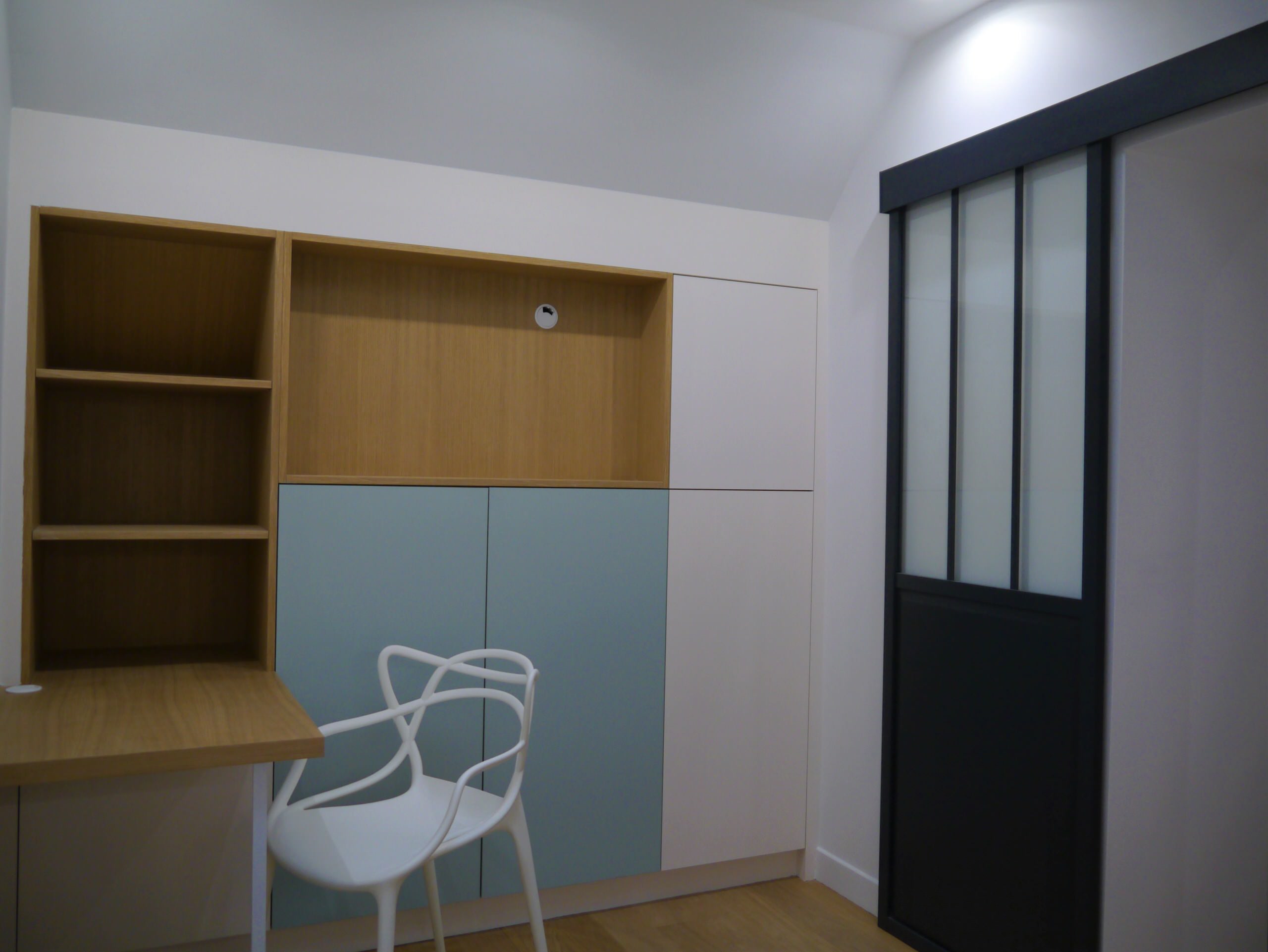 Rénovation 2 chambres de service - Optimiser l’espace.Tout d’un Grand!