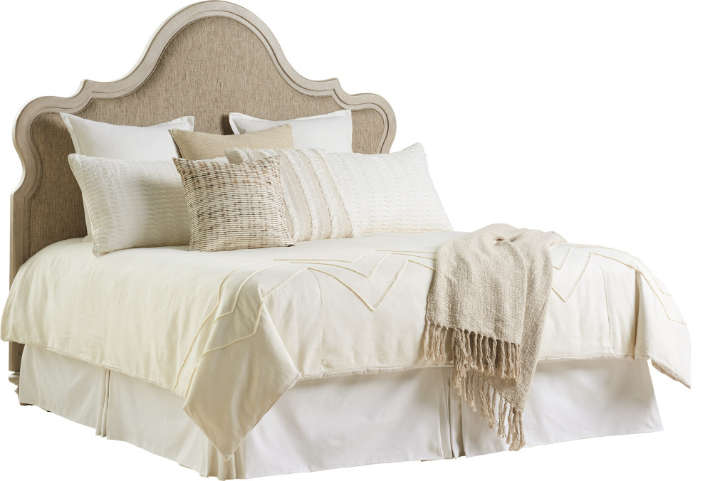 Zuma Upholstered Headboard, King French Country Headboards by