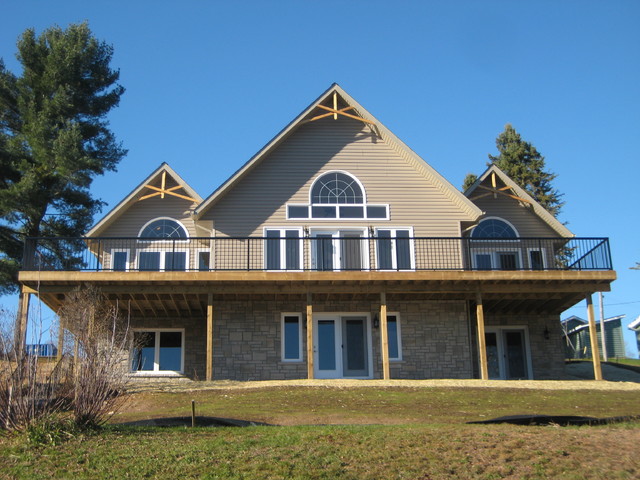 Custom Home traditional-exterior