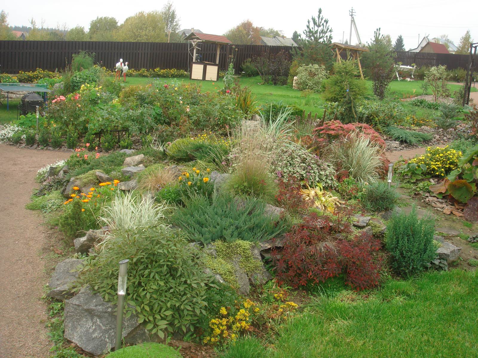 Сад в стиле кантри