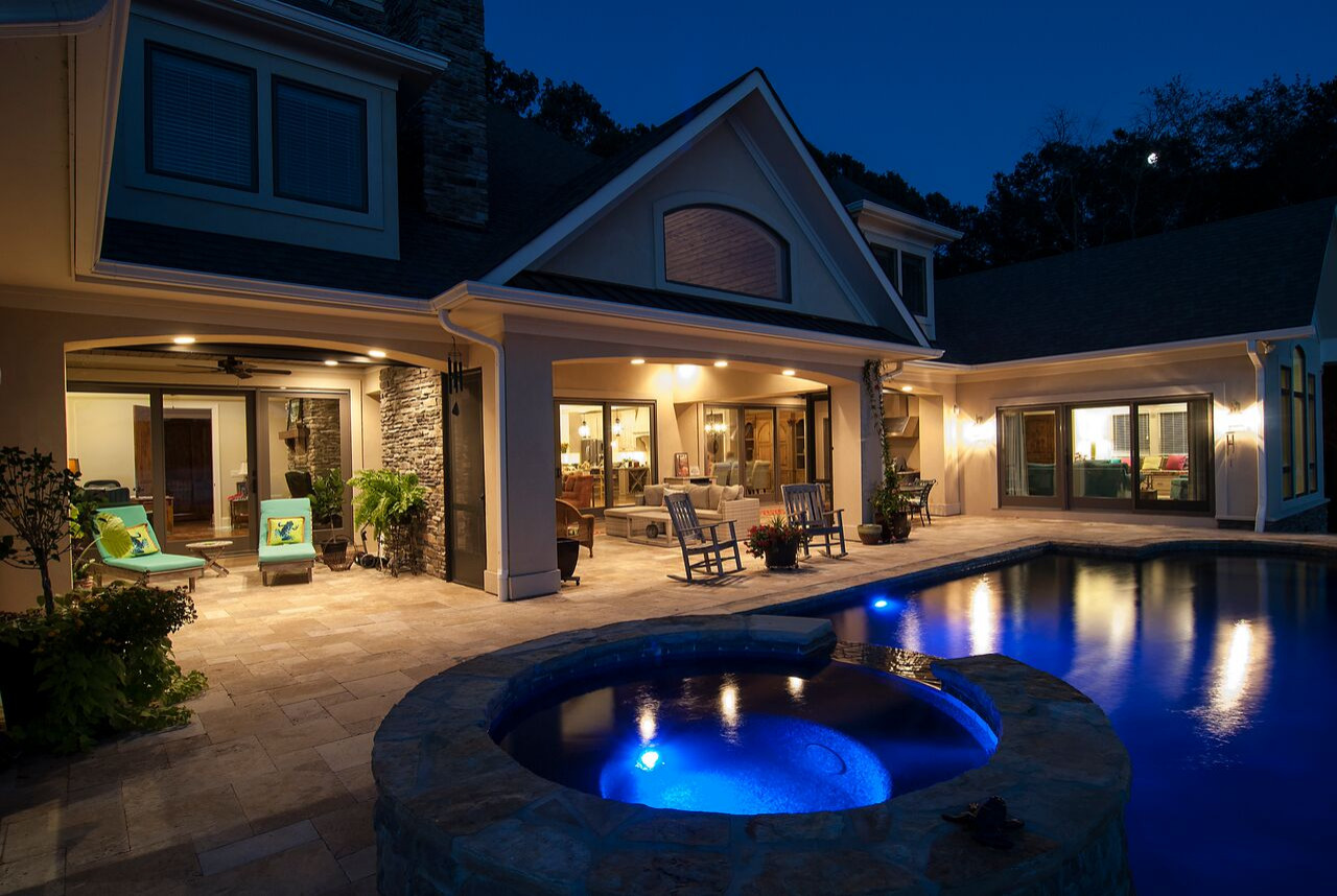 Mediterranean Lake Norman Home