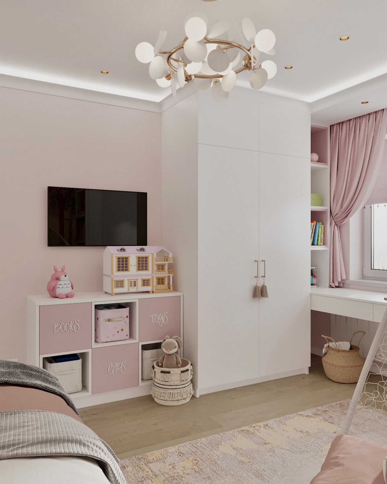 Трехкомнатная квартира в Комунарке.