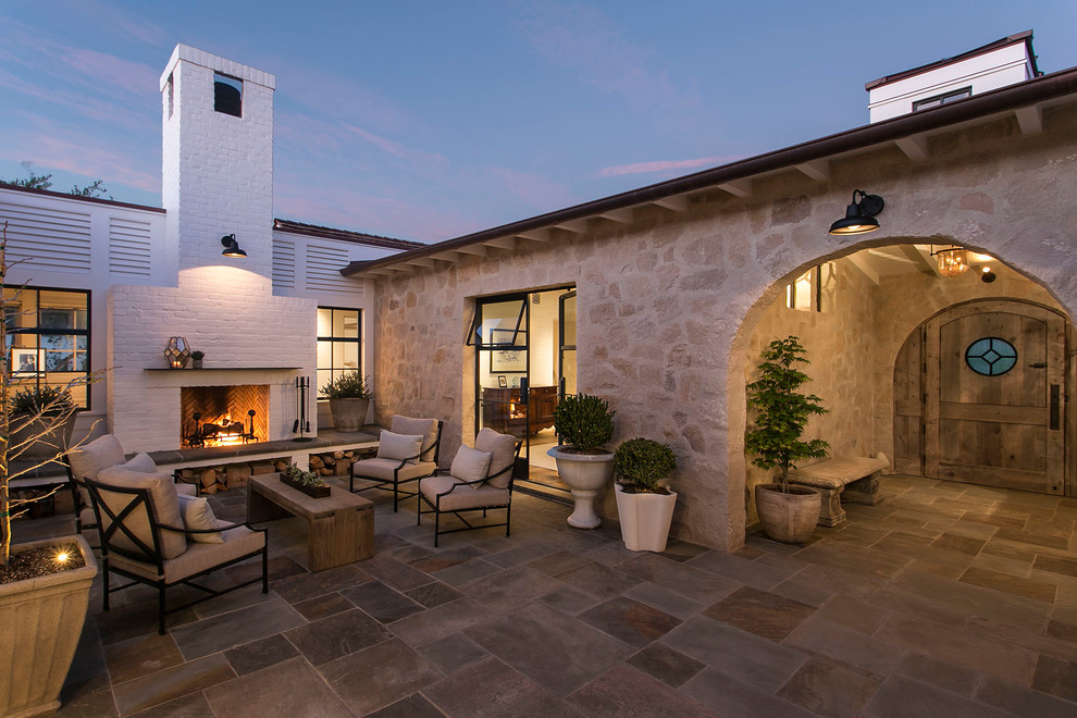 This is an example of a mediterranean patio in Boise.