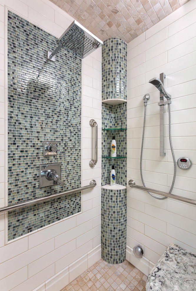 Universal Design Master Bath - Transitional - Bathroom - Milwaukee - by ...