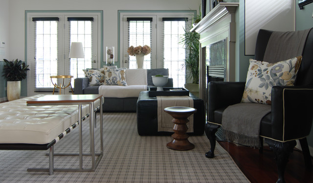 MJ Lanphier eclectic-living-room