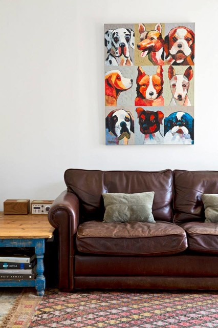 Whole house redesign - Skelton eclectic-family-room