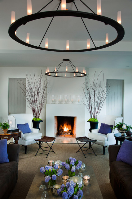 Mediterranean Living Room middelhavsstil-dagligstue