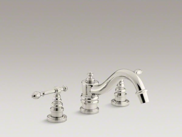 KOHLER IV Georges Brass(R) deck-mount bath faucet trim for high-flow valve with