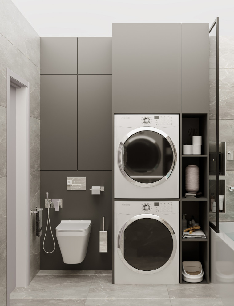 Двухкомнатная квартира в стиле хай-тек