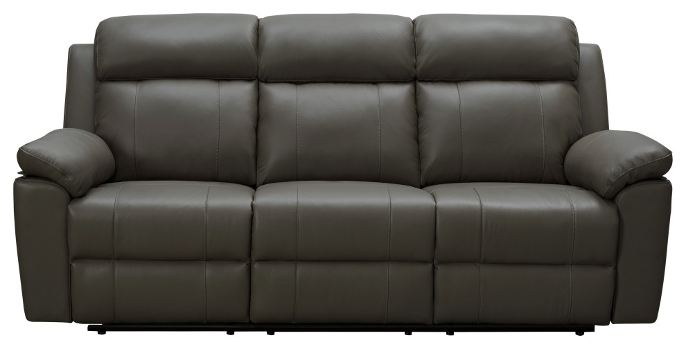 Paxton Top Grain Leather Reclining Sofa, Abbyson Living Tuscan Premium Italian Leather Sofas