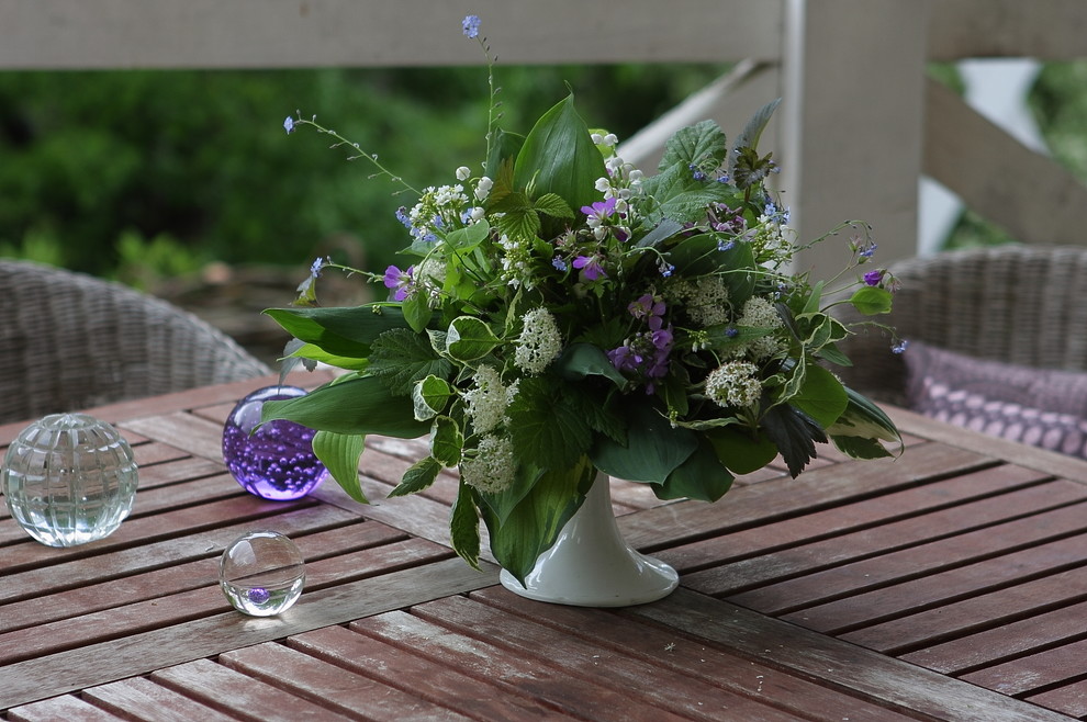 Садовые букеты