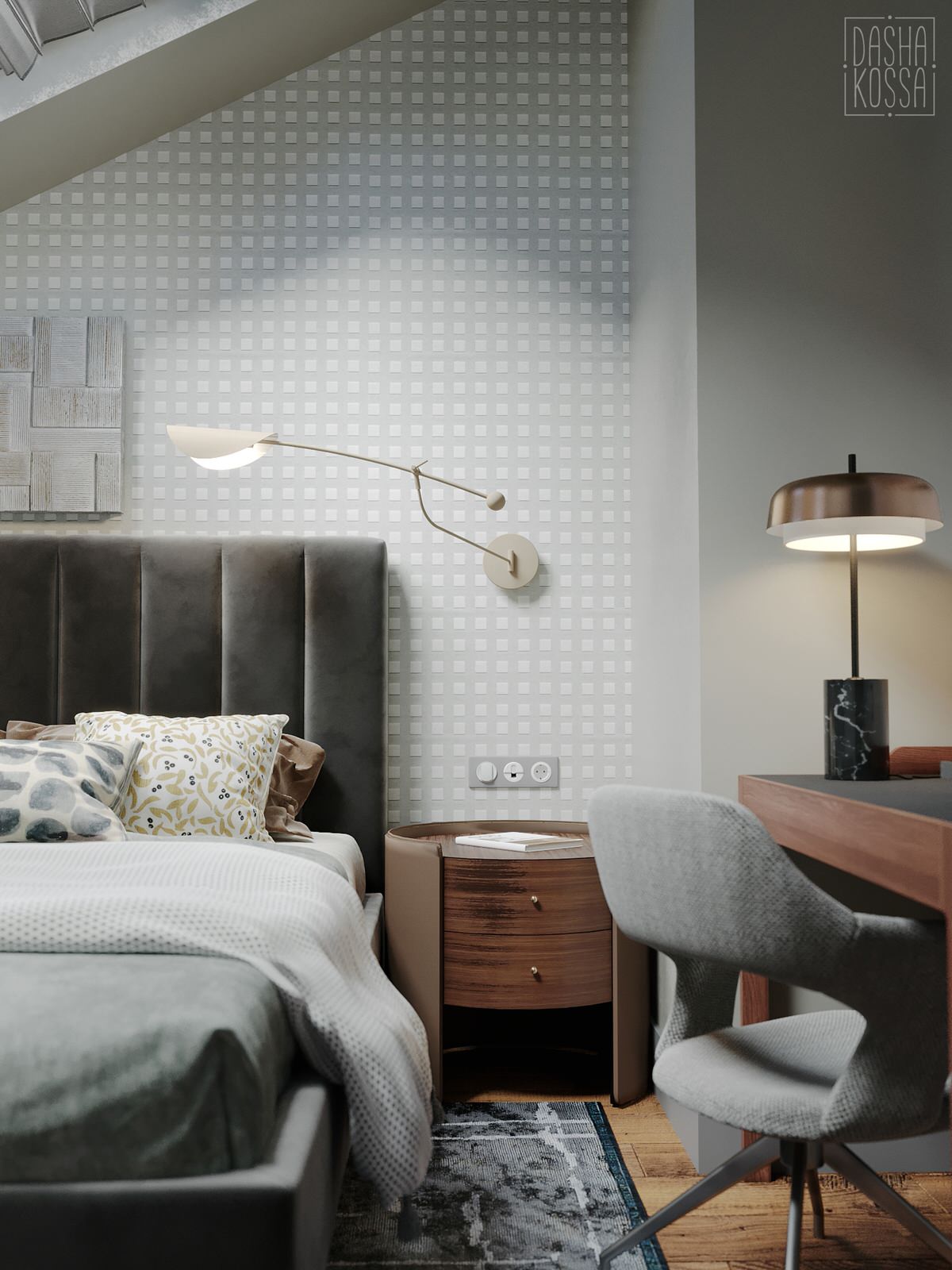 Двухуровневая квартира для загородной жизни в комфортных условиях