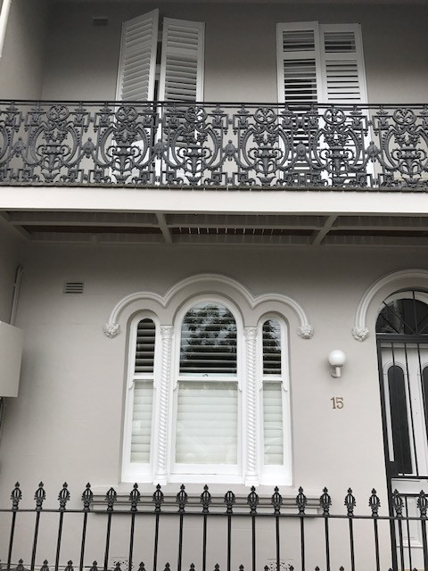 Victorian Terrace exterior, Woollahra