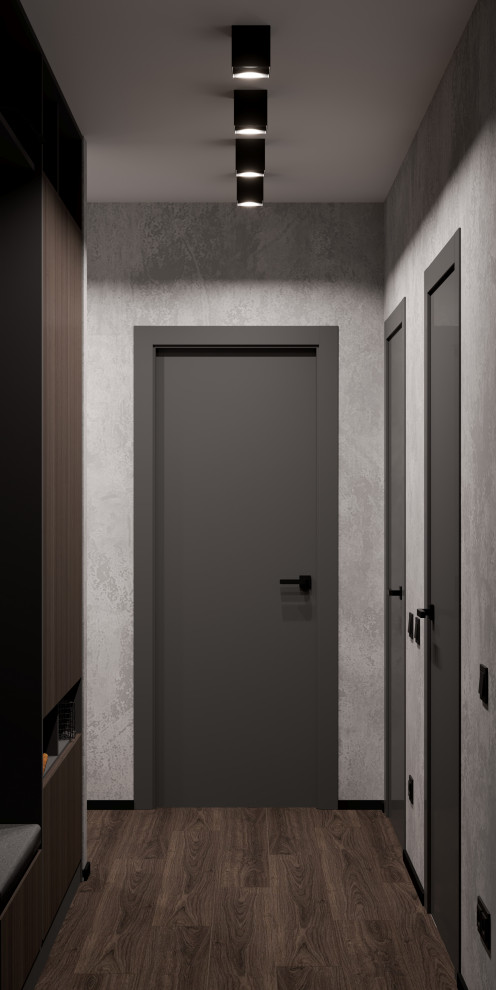 Дизайн проект квартиры в силе брутализм