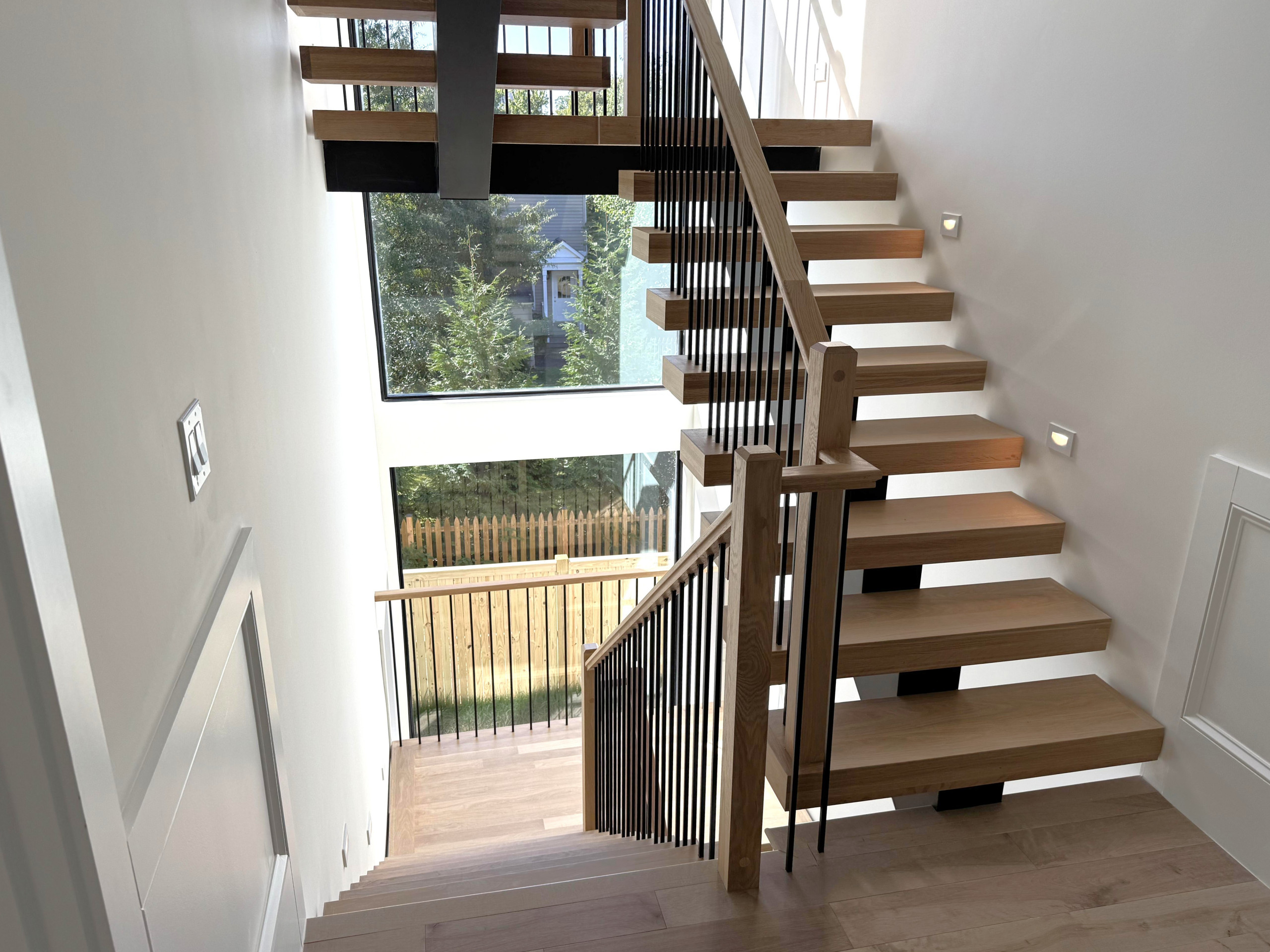 139_Four-Story Modern Staircase, Arlington, VA 22207