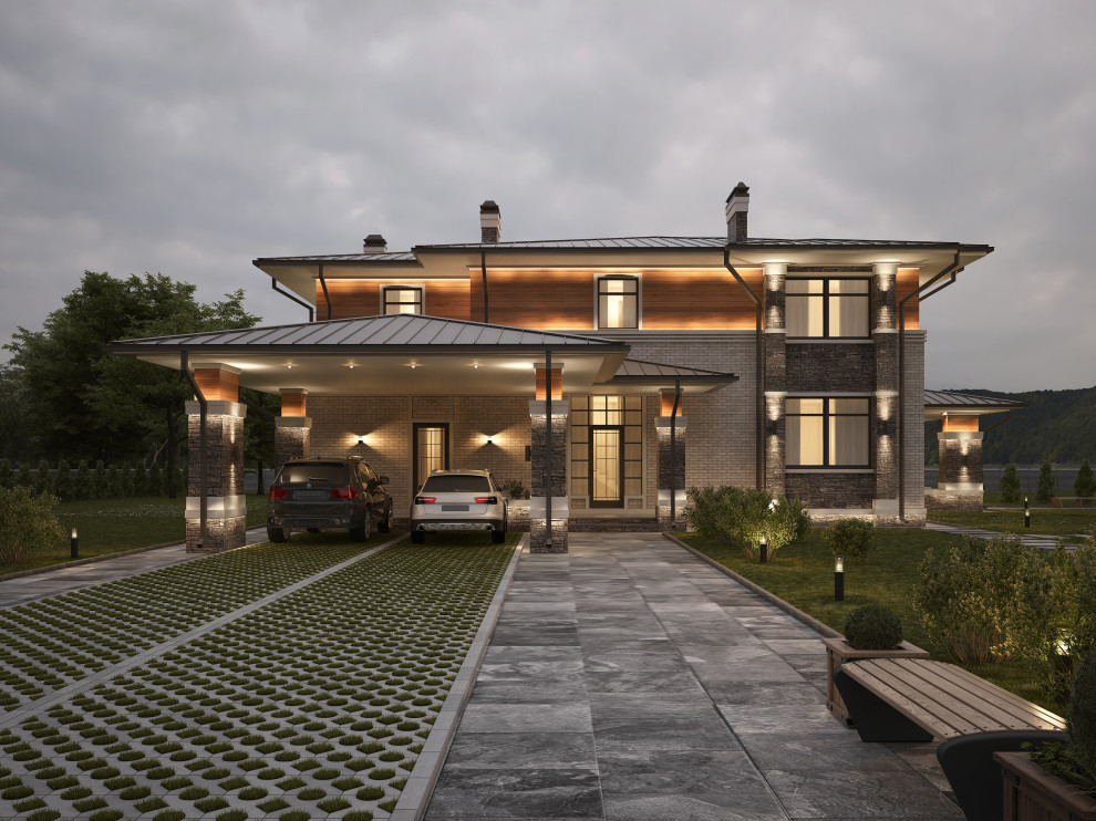 Дом в стиле "Райта"