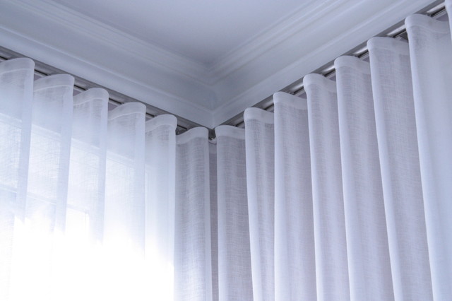Ripplefold Drapery Modern Ottawa By Heather Williamson Faye