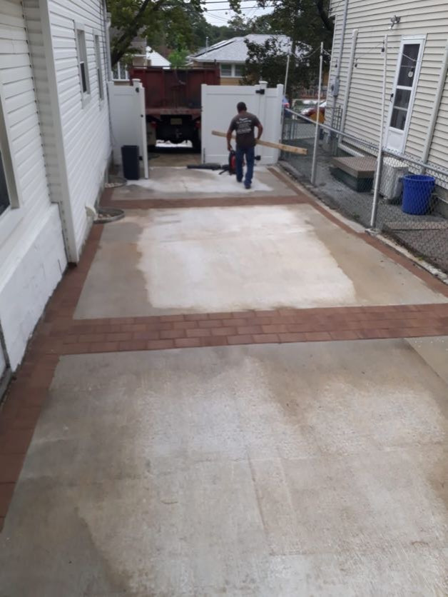 Masonry work and pavers